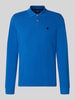 MCNEAL Regular Fit Poloshirt aus reiner Baumwolle Blau