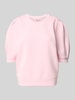 s.Oliver RED LABEL Regular fit sweatshirt van scuba Roze