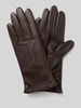 Roeckl Handschuhe aus echtem Leder Mittelbraun