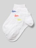 Emporio Armani Socken mit Label-Print im 3er-Pack Weiss