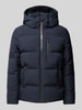 ECOALF Steppjacke mit Kapuze Modell ''BAZON' Marine