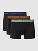 Tommy Hilfiger Boxershort van katoenmix in set van 3 Kaki