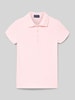 Polo Ralph Lauren Teens Regular fit poloshirt met labelstitching Roze