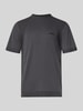 BOSS Green Regular Fit T-Shirt aus Baumwoll-Mix Modell 'MOMENTUM' Dunkelgrau