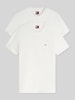 Tommy Jeans T-shirty o kroju slim fit z czystej bawełny w zestawie 2 szt. Złamany biały