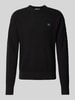 Calvin Klein Jeans Strickpullover mit Label-Patch Black