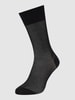 Falke Socken mit Rippenstruktur Modell 'Fine Shadow'  Black