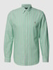 Polo Ralph Lauren Regular Fit Freizeithemd mit Streifenmuster Gruen