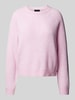 Pieces Relaxed fit pullover met ronde hals, model 'OLLA' Lichtroze