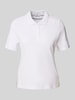s.Oliver RED LABEL Regular fit poloshirt van katoenmix Wit
