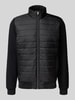 Christian Berg Men Kurtka pikowana ze stójką Czarny
