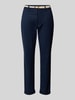Tom Tailor Slim Fit Chino mit Gürtel Dunkelblau