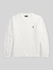Polo Ralph Lauren relaxed fit shirt met lange mouwen van puur katoen Wit