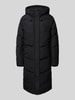 Only Płaszcz pikowany o kroju relaxed fit z kapturem model ‘MAGGI LIFE’ Czarny