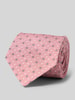 BOSS Stropdas van zijdemix Roze