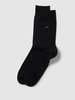 Tommy Hilfiger Socken mit Logo-Stitching im 2er-Pack Black