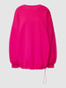 Alex Mariah Peter X P&C Sweatjurk in minilengte met labelprint - AMP X P&C Roze