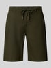 Fynch-Hatton Bermuda met achterzakken, model 'COLI' Olijfgroen