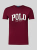 Polo Ralph Lauren Custom Slim Fit T-Shirt mit Rundhalsausschnitt Bordeaux