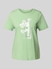 Tom Tailor Regular fit T-shirt van puur katoen Lichtgroen