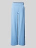 ICHI Wide Leg Stoffhose mit Bundfalten Modell 'KATE Long' Hellblau