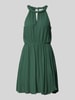 Vila Sukienka mini z wiązaniem na szyi model ‘VIMESA’ Zielony