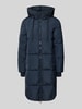 MOS MOSH Płaszcz puchowy z kapturem model ‘Nova’ Granatowy