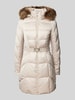 Guess Steppmantel mit Kunstfellbesatz Modell 'NEW OLGA' Offwhite