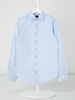 G.O.L. Super Slim Fit Hemd aus Baumwolle Hellblau