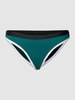 Skiny Bikini-Hose im Colour-Blocking-Design Modell 'COLOUR BLOCK' Dunkelgrün
