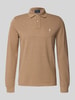 Polo Ralph Lauren Poloshirt met labelstitching Grafiet