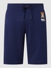 Moschino Swim + Underwear Sweatshorts met steekzakken  Marineblauw