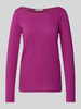 Marc O'Polo Regular Fit Langarmshirt aus reiner Baumwolle Fuchsia