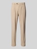 Mmx Stoffhose mit französischen Eingrifftaschen Modell 'Pardus' Beige