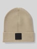 BOSS Mütze aus Woll-Mix Modell 'FOXXY' Beige