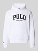 Polo Ralph Lauren Loose fit hoodie van katoenmix Wit