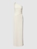 Lauren Ralph Lauren Abendkleid mit Zierbesatz Modell 'BELINA' Offwhite