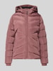 Cars Jeans Regular Fit Jacke in Stepp-Optik Modell 'Synria' Altrosa