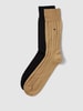 Tommy Hilfiger Socken mit Logo-Stitching im 2er-Pack Camel