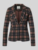 ICHI Blazer mit Leistentaschen Modell 'KATE' Marine