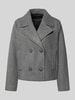 Vero Moda Korte trenchcoat met dubbele knoopsluiting, model 'VINCEMIA' Middengrijs gemêleerd