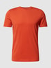 Christian Berg Men T-shirt z okrągłym dekoltem Ciemnopomarańczowy