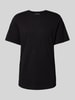 Jack & Jones T-shirt met ronde hals, model 'BASHER' Zwart