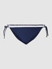 Banana Moon Bikini-Slip mit Strukturmuster Modell 'STORA' Marineblau