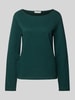 Marc O'Polo Longsleeve met ronde hals Flessengroen