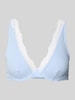 TOMMY HILFIGER BH aus Baumwoll-Mix Hellblau