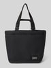STUDIO BERLIN Handtasche mit Label-Badge Modell 'PRENZLAU' Black