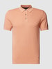 JOOP! Collection Slim Fit Poloshirt mit Knopfleiste Modell 'Maurice' Apricot