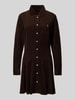 Polo Ralph Lauren Regular Fit Shirt Dress in Cord-Optik Schoko