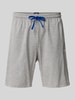 BOSS Regular Fit Sweatshorts mit Tunnelzug Modell 'Mix&Match' Mittelgrau